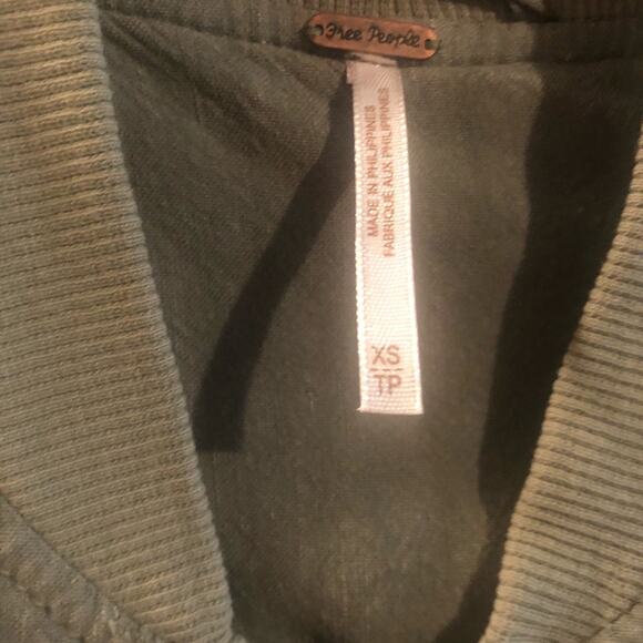 Free People ruched bomber jacket - Picture 4 of 8